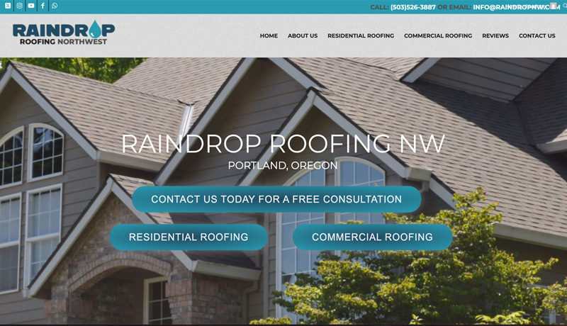 RAINDROP ROOFING